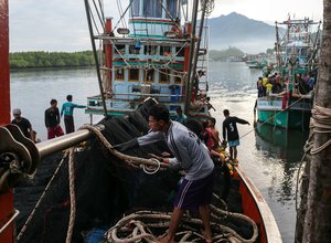 Migrant fishers Thailand