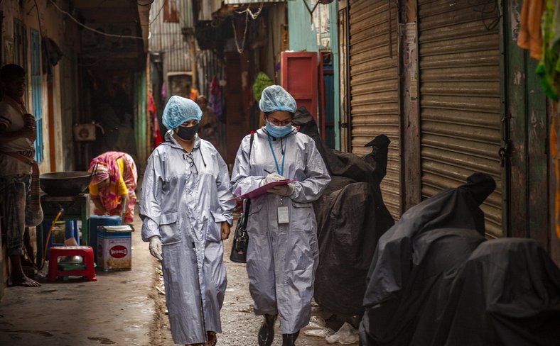 Women healthcare workers Dhaka COVID-19