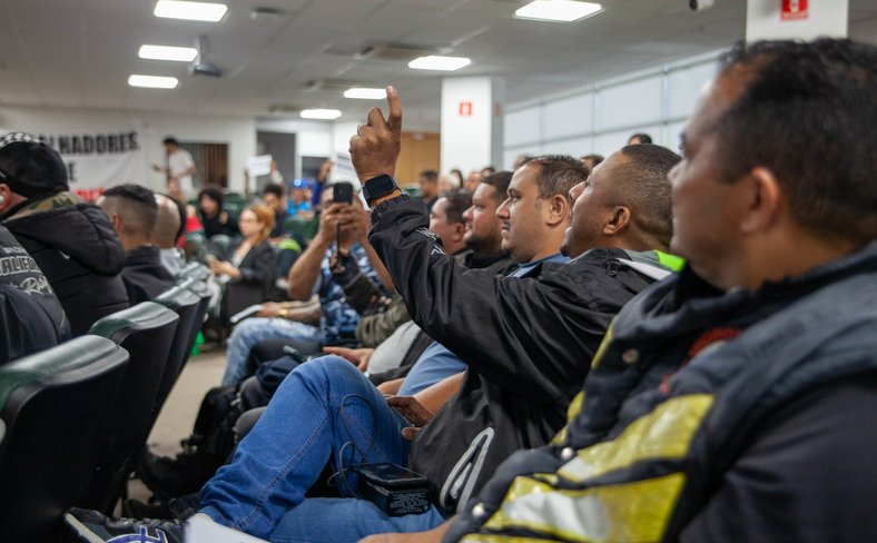 Seminário Entregadores - Delivery riders meeting, São Paulo Brazil 2025