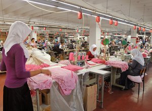 Türkiye garment factory